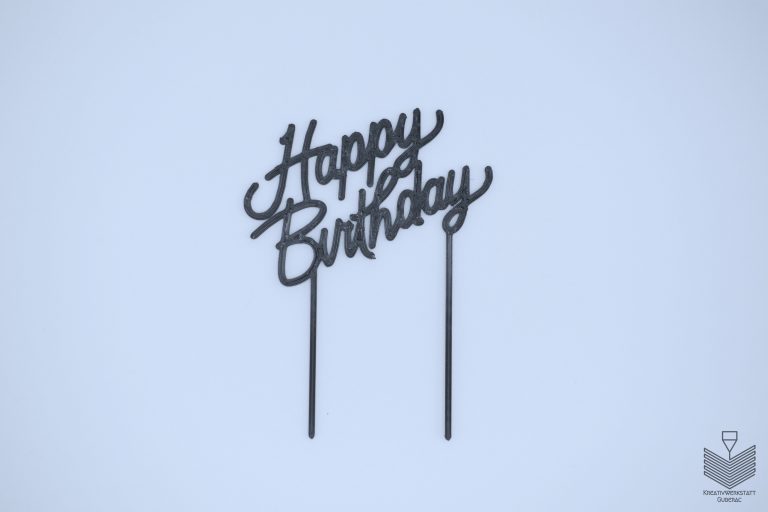 3D Druck für Caketopper zum Geburtstag by Kreativwerkstatt Guberac